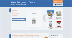 Desktop Screenshot of abdulrefrigeration.com